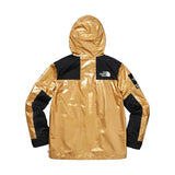 Supreme The North Face Metallic Mountain Parka Gold