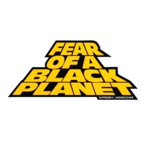 Supreme/Undercover Public Enemy Fear of a Black Planet Sticker