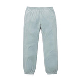 Supreme Velour Warm Up Pant Blue