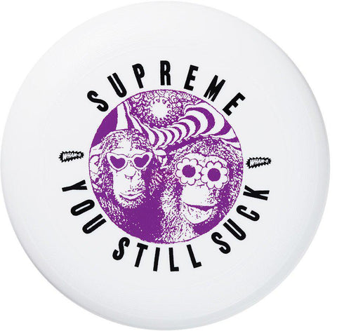 Supreme Wham O You Still Suck Frisbee White