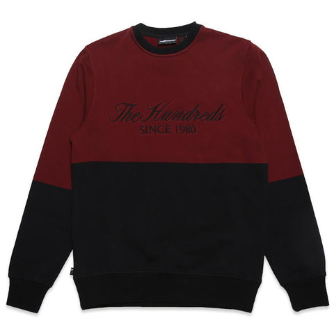 The Hundreds Black Westman Crewneck