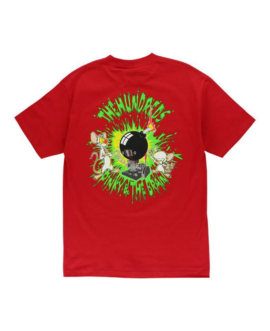 The Hundreds Pinky & The Brain Tee Red