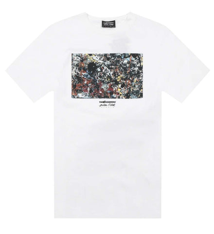 The Hundreds X Jackson Pollock Splatter Tee White