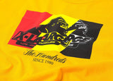 The Hundreds X X-L Gold Wildfire Tee