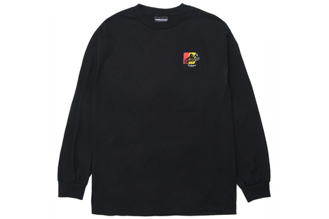 The Hundreds x X-Large Black L/S Wildfire Tee