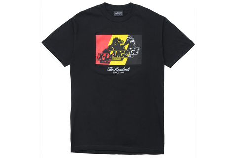 The Hundreds x X-Large Black Wildfire Tee