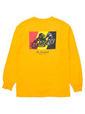 The Hundreds x X-Large Gold L/S Wildfire Tee