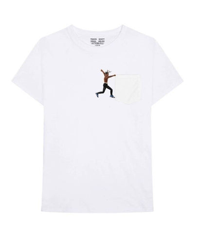 Travis Scott Virgil Abloh By a Thread Tee White