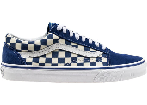 Vans Old Skool Blue Checkerboard