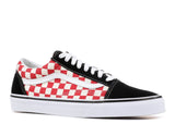 Vans Old Skool Checkerboard Racing Red Alternative View 1