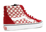 Vans Sk8-Hi Supreme Red Checker Logo Alternative View 2