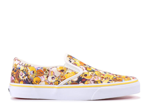 Vans Slip-On LX Murakami Yellow Skull