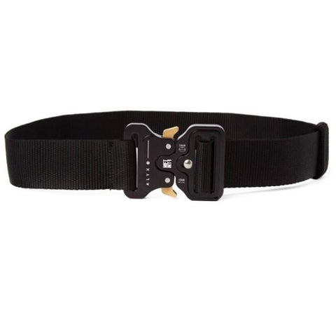 Alex Black Rollercoaster logo Belt