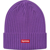 Supreme Overdyed Beanie Purple