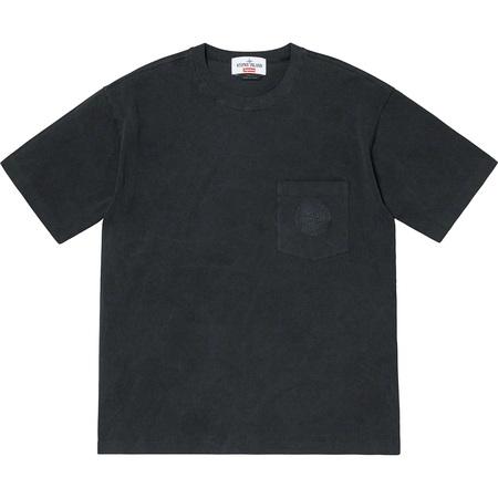 Supreme/Stone Island Pocket Tee Black