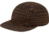 Supreme Brown Repeater Camp Cap