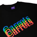 Carrots Multi Logo Tee Black