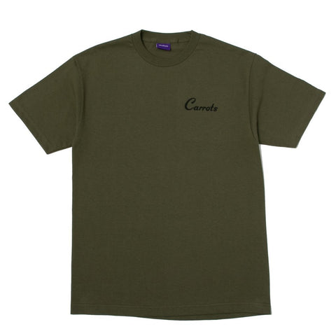 Carrots Warhol Tee Olive