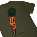 Carrots Warhol Tee Olive