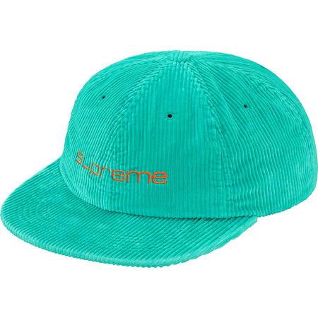 Supreme Corduroy Compact Logo Teal