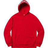 Supreme Sequin Arc Hooded Sweatshirt Red