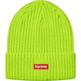 Supreme Overdyed Beanie Lime