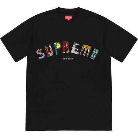 Supreme City Arc Tee Black1