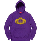 Supreme Love or Hate Hooded Sweatshirt Purple