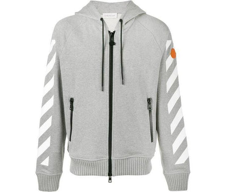 Moncler X Off-White Zip Up Grey