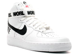 Air Force 1 High Supreme White World Famous Supreme