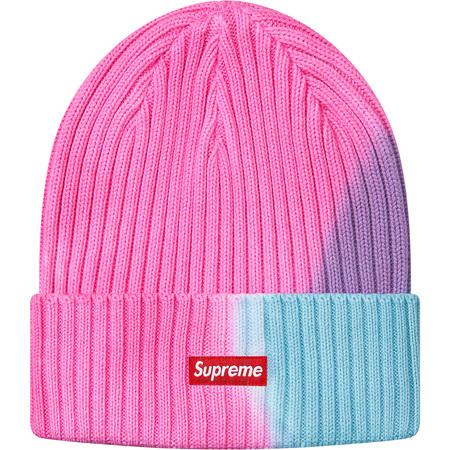 Supreme Overdyed Beanie Pink Tie Dye