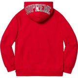 Supreme Sequin Arc Hooded Sweatshirt Red