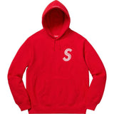 Supreme S Logo Hooded Sweatshirt (FW18) Red