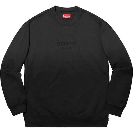 Supreme Dipped Crewneck BlackÊ