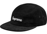 Supreme Suede Camp Cap Black