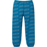 Supreme Repeat Logo Aqua Sweatpants