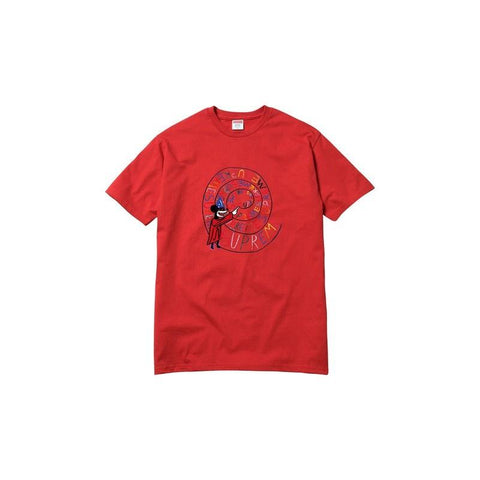 Supreme Joe Roberts Swirl Tee Red