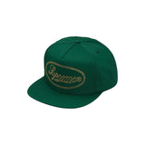 Supreme Studded Script Logo 5-Panel Green