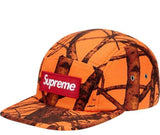 Supreme Woodland Camo Camp Cap Orange