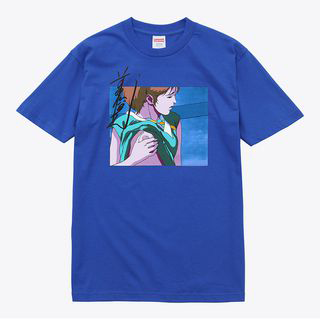 Supreme/Toshio Maeda Touch Tee Blue