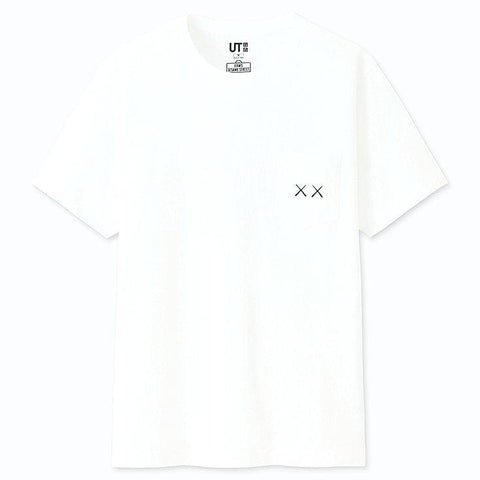 Kaws X Sesame Street Pocket Tee White