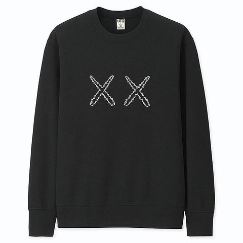 Kaws X Sesame Street Crewneck Black